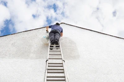 Peinture extérieure à Chaon — façades et ravalement